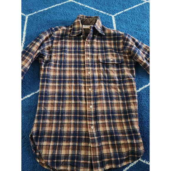 Lobo By Pendleton Men's Long Sleeve 100% Wool Button Up Shirt M - Picture 2 of 8